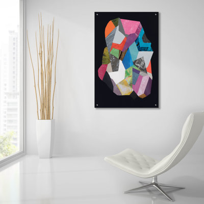  «Dance With Me 2» par Coco Good, art mural en verre acrylique, 24 po x 36 po