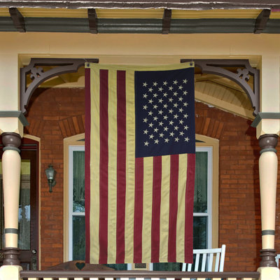 Drapeau américain vieilli 58 po