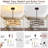 4-Light Adjustable Length Drum Chandelier-245865657