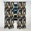 Tribal Fusion Marble Motif IV - Rideau occultant en marbre marbré abstrait - 1 panneau-107538701