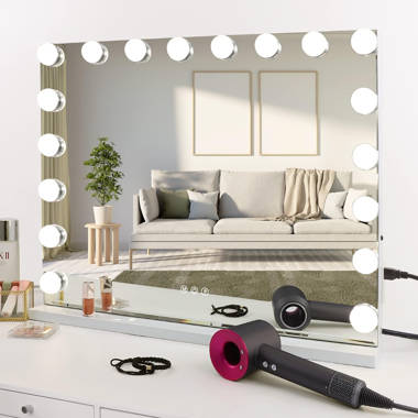 Rectangle LED Metal Mirror Latitude Run