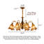 Pied de lampe French French Ironwork