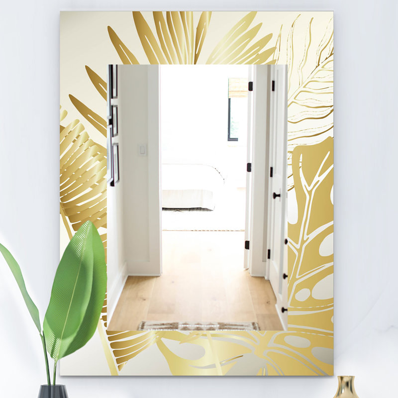 Miroir décoratif Capital Botanical Bliss, H 39,4 po x l 29,5 po