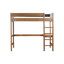 Twin Loft Bed With Desk And Materials - Superior Quality Construction Safe Accessibility
