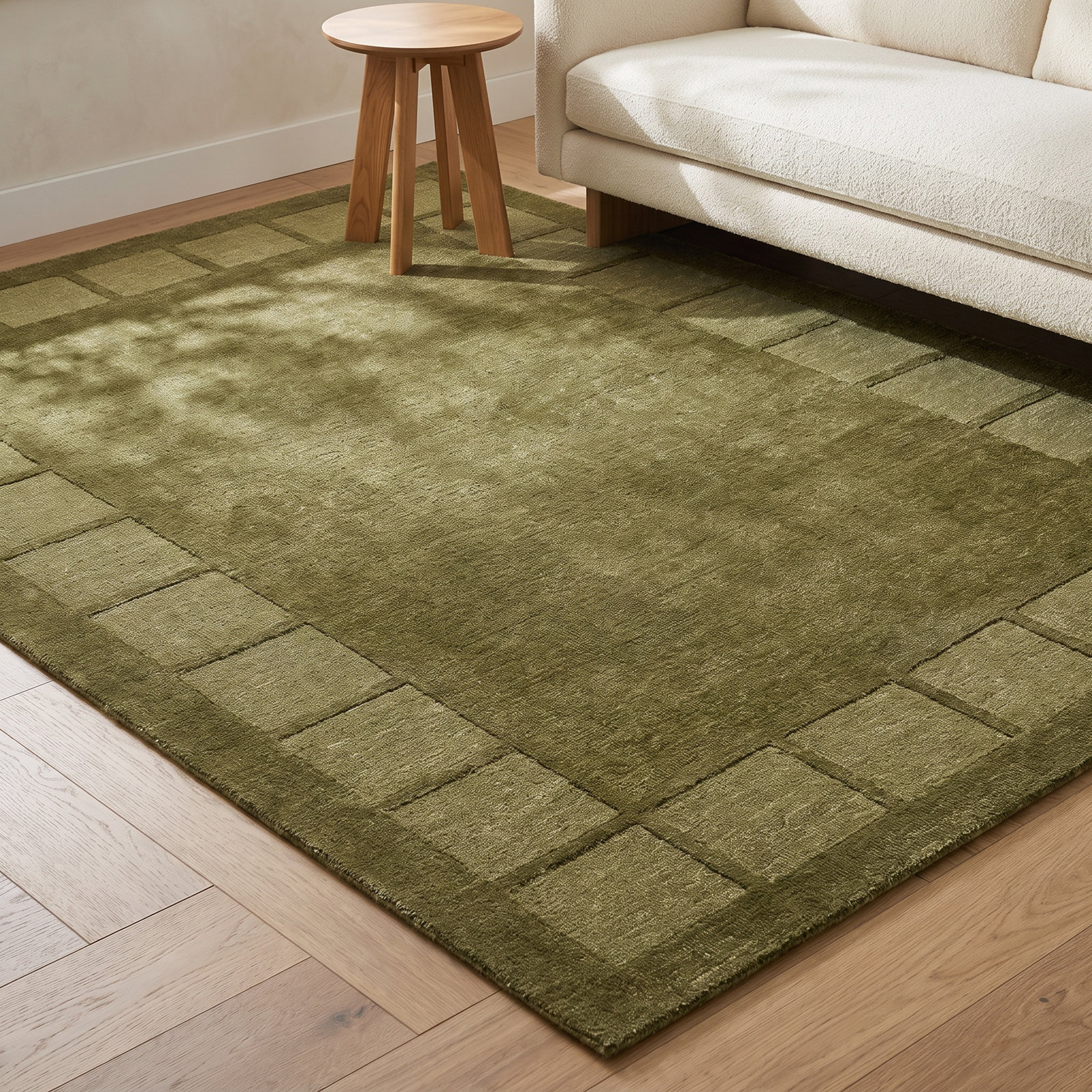 Milchan High Low Flatweave Geometric Wool Rug, Rectangle 11'6" x 14'6"