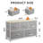 39.1'' W 5-Drawer Dresser For Bedroom, Storage Unit With Sturdy Steel Frame, TV Stand With Wooden, Chest of Drawers for Closet, Living Room-1216747354