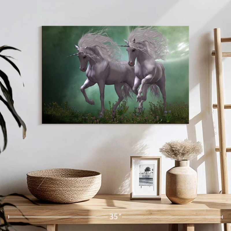 Amateurs de licorne, H 16 po x l 24 po