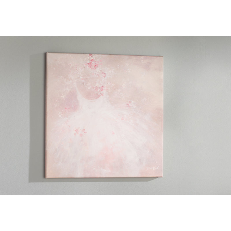 «Tutu Breeze» par Debi Coules, reproduction sur toile, H 37 po x l 37 po x P 1,5 po, Toile tendue, Pas de tapis