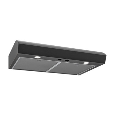 Hotte sous l'armoire Broan-NuTone de 30 po, ventilateur CFM ENERGY STAR 350, noir