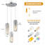 Luminaire suspendu cylindrique à 3 lumières à intensité variable avec accents de cristal-2094169922-2121709320