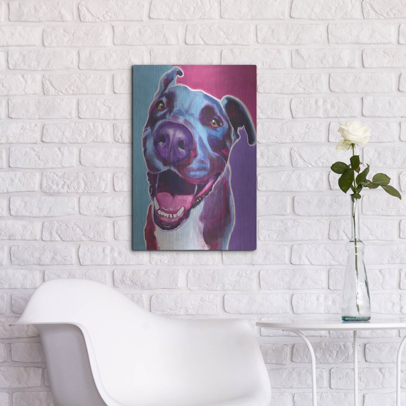 «Pit Bull - Candy» par Dawg Painter, H 24 po x l 16 po