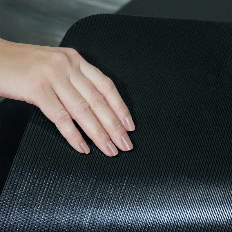 Tapis de chaise Game Zone, pour plancher dur / tapis à poils moyens, 42 x 46, noir