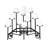 Hartnett 14'' H Metal Fireplace Candelabra