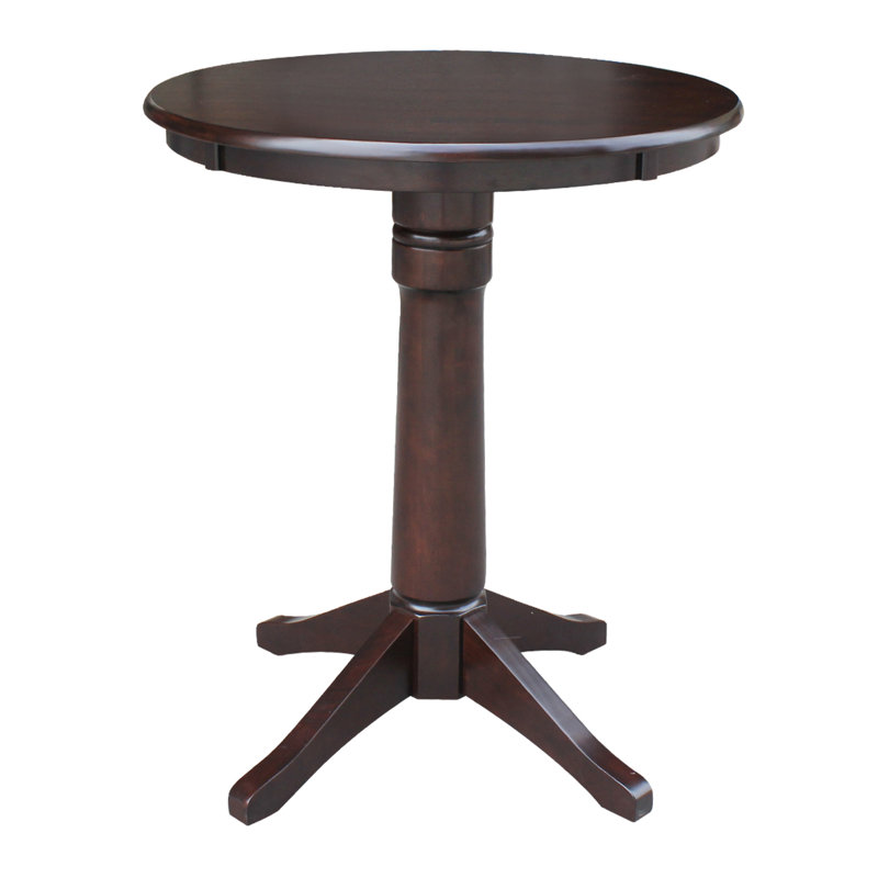 Table de salle à manger Gianluka, Moka riche, H 35,9 po x L 30 po x l 30 po