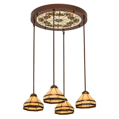 Luminaire suspendu quatre lumières Middleton