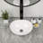 16"L x 13"W Ceramic Bathroom Vessel Sink Oval Porcelain Bathroom Basin