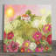 JUDITH YATES Farmhouse Plants & Flowers Wall Decor on Ceramic