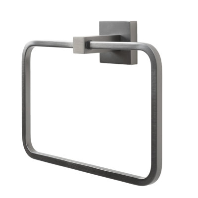 Capri Wall Mounted Brass Towel Ring
