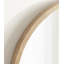 Miroir rond en bois manufacturé Shivai-864586656