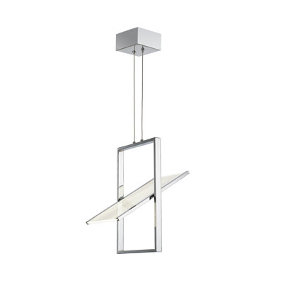 Luminaire suspendu rectangulaire unique et remarquable à DEL 1 lumière Palo Alto