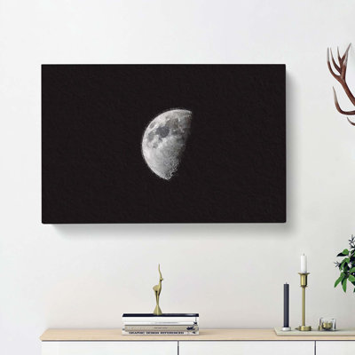Half Moon - Wrapped Canvas