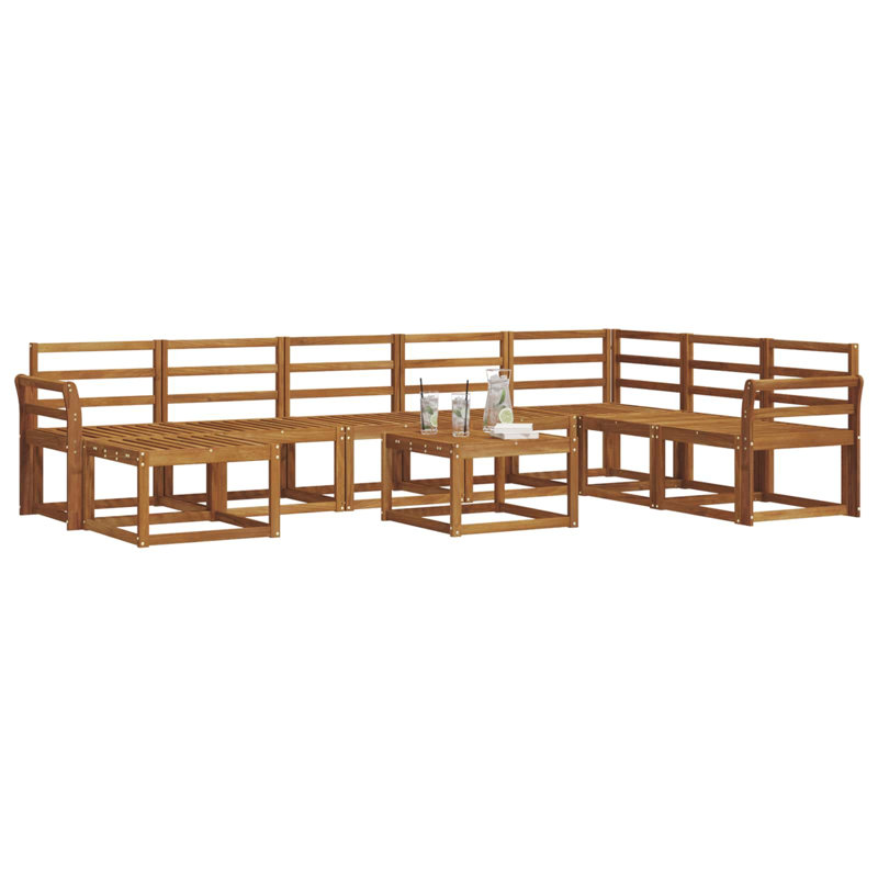 308cm Wide Patio Sectional Set