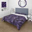 Ensemble de housse de couette floral - mauve foncé majestueux I-153323519