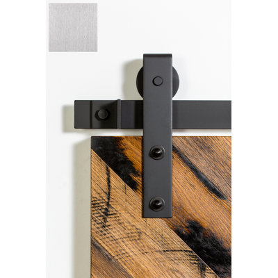 Ensemble de quincaillerie pour porte de grange standard plate