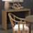 Captain 48'' Glass Top Console Table