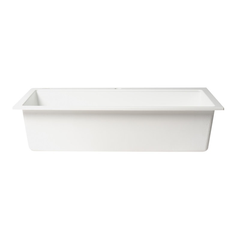 Évier de cuisine 34 po, Blanc