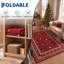 Rectangle Geometric Washable Area Rug-123506767
