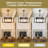 6 Light Chandelier, 24.4" Modern Farmhouse Chandeliers For Dining Room, Industrial Metal Geometric Hanging Light Fixture With Clear Glass Shade, Adjustable Height Chandelier For Kitchen Island Living Room Foyer-154928214
