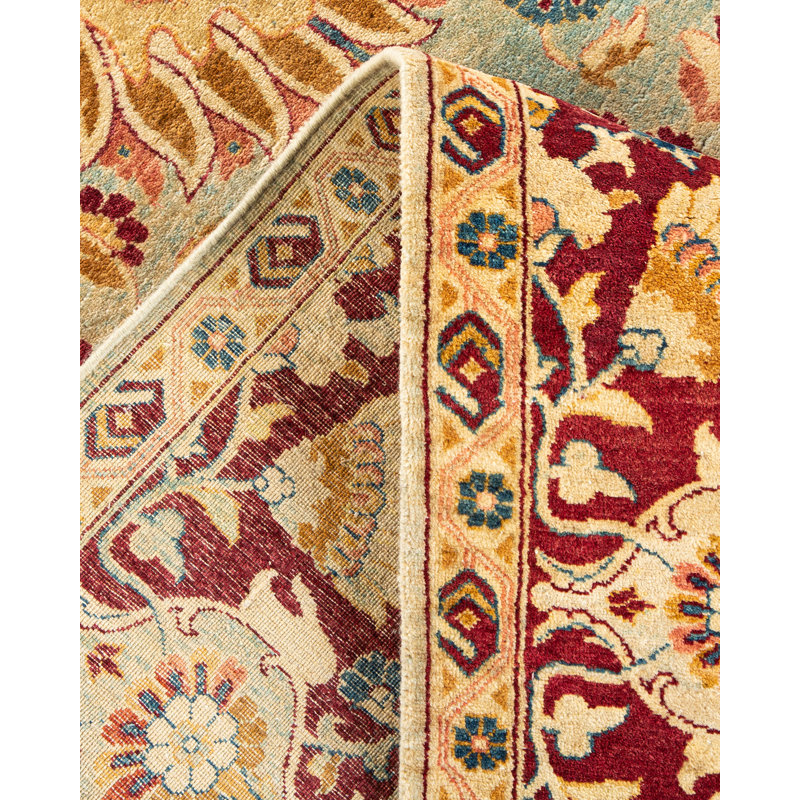 Classic One-of-a-Kind 6' 1" X 8' 10" Hand Knotted Area Rug