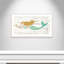 Impression encadrée Ayvar «Golden Haired Mermaid»