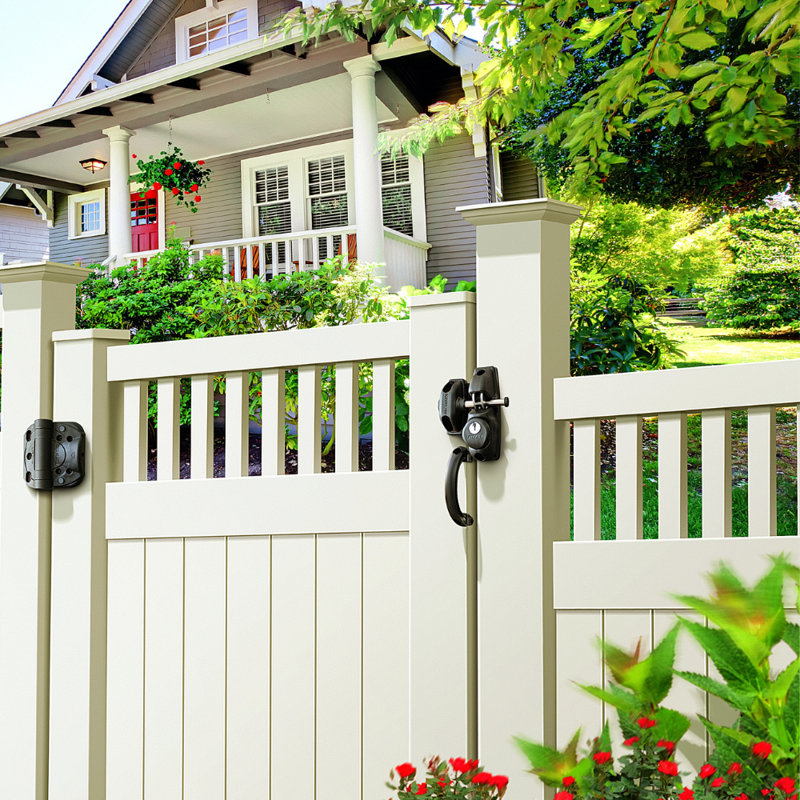 Safetech Hardware Black Gate Latch