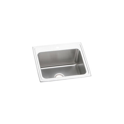 Évier de cuisine encastrable L 25 po x l 21,25 po Lustertone