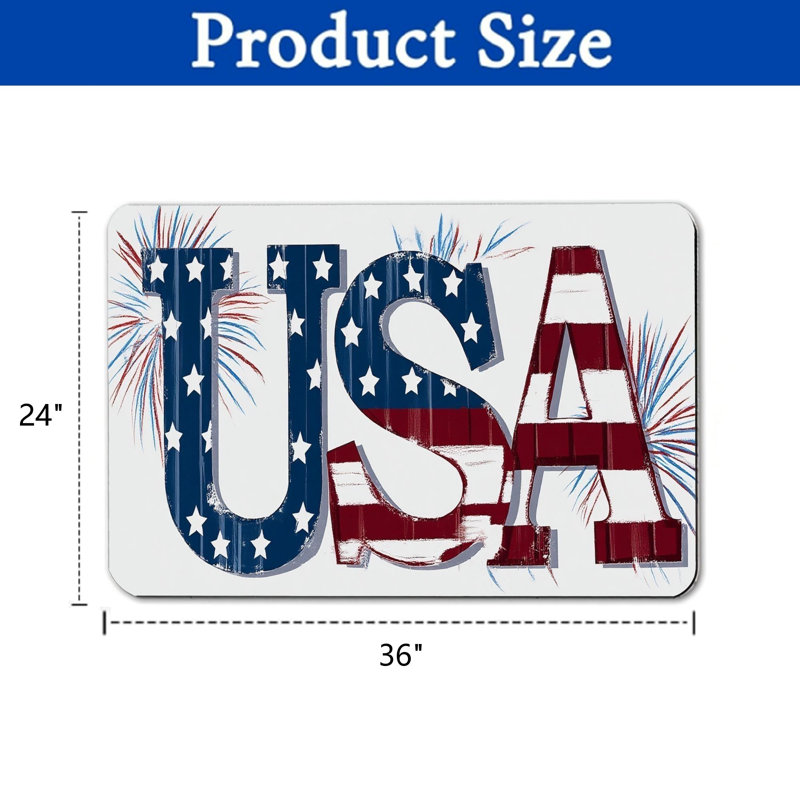 Tapis de porte Firework