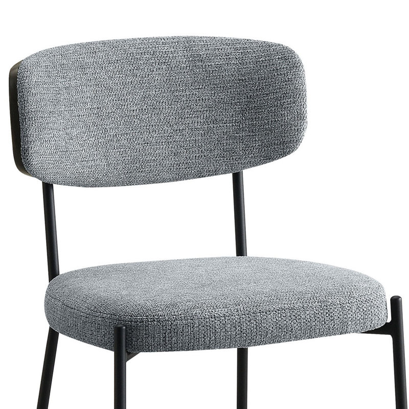 Tabouret de bar Kiril (ensemble de 2), Gris, Tabouret de bar (siège d'une hauteur de 30 po)
