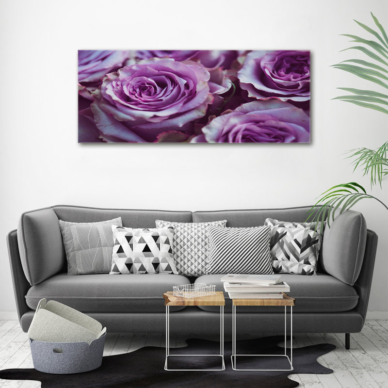 Fillet Roses - Wrapped Canvas Print