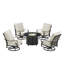 Rico Outdoor 5 - Piece Conversation Set