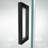 DreamLine Elegance-LS 31 - 33 inch W x 72 inch H Frameless Pivot Shower Door in Matte Black-121723724-122531118