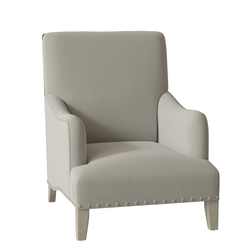 Hawley Upholstered Armchair, Almond Buff, 9104 Chalk