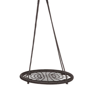 M&M Sales Enterprise Metal Web / Saucer Swing with Chains