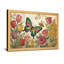 Imprimé animal à motif de papillon, abeille et tulipe rose-328847110-328847131-328847130