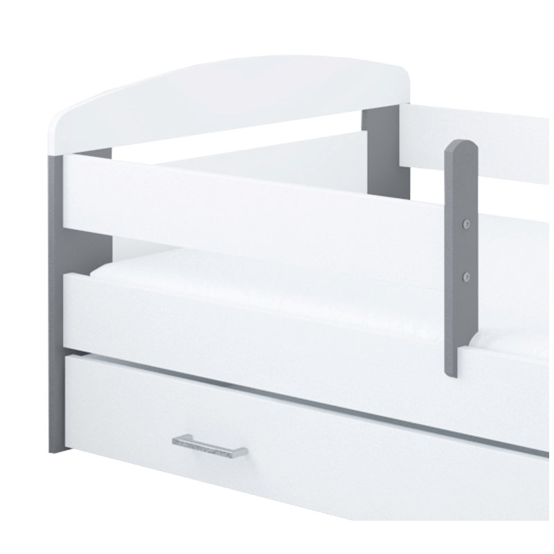 Archway Cabin Bed with Storage Included, 70 x 140cm, Nut