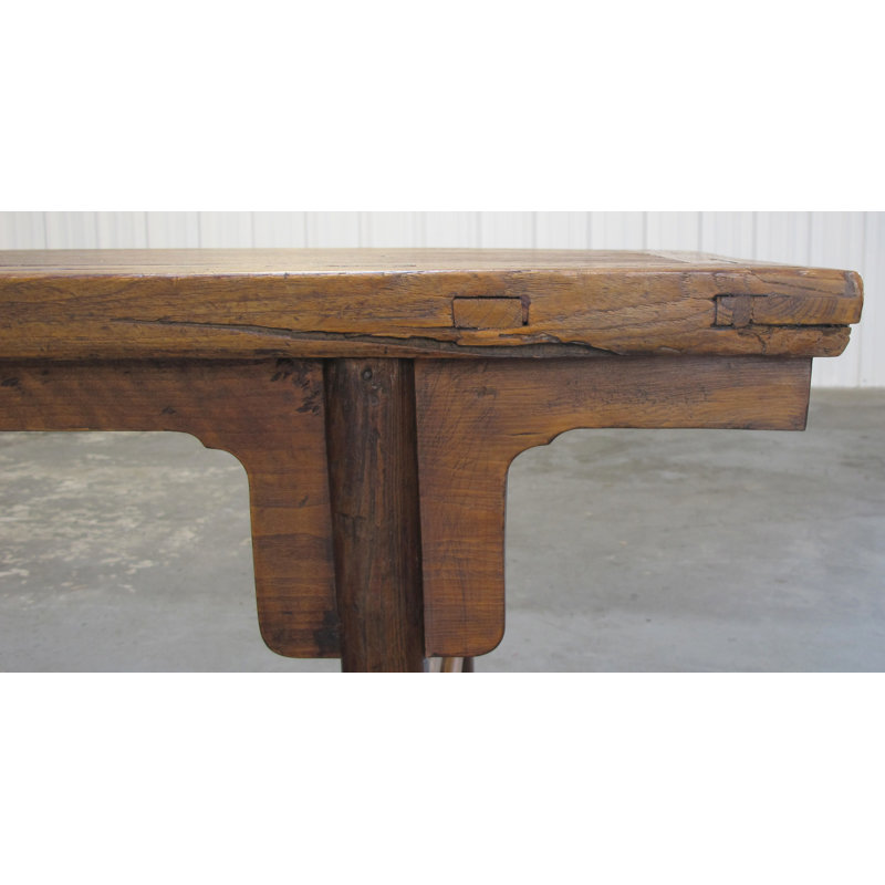 83" Long Elm Console Table