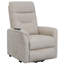 Fauteuil inclinable beige lève-personne avec rangement