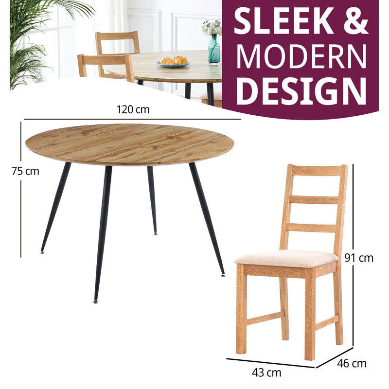 Mose 4 - Person Dining Set