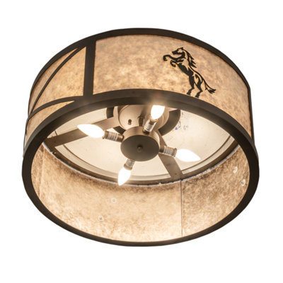 Thanna Acrylic Flush Mount