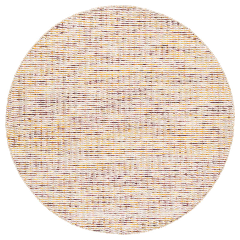 Natura Hand Woven Wool No Pattern Rug, Round 6'
